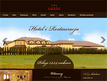 Tablet Screenshot of maxim.stawiszyn.com.pl